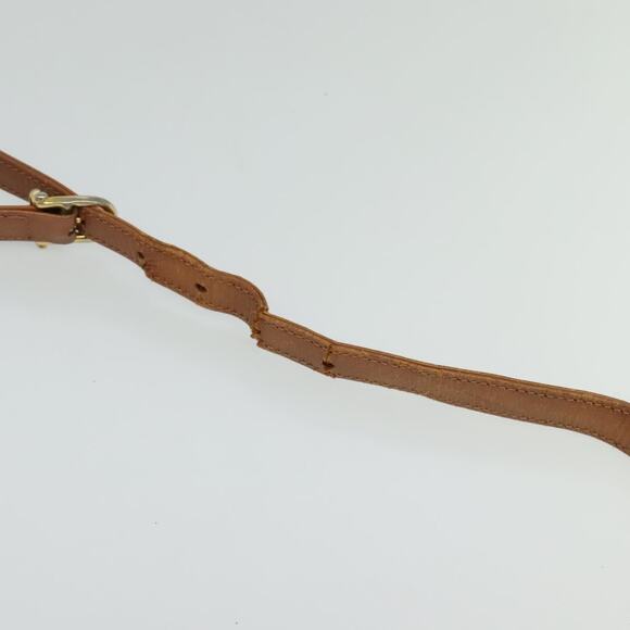 CELINE Macadam Canvas Shoulder Bag Pvc Leather Brown Gold - Picture 8 of 13